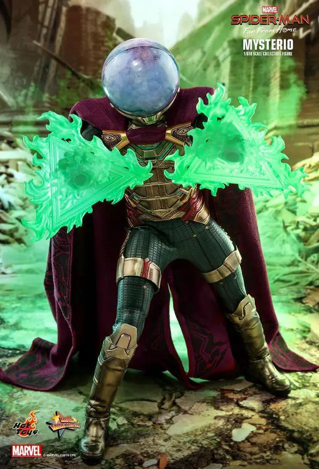 Alt view image 4 of 5 - Figure Hot Toys MMS556 - Marvel Comics - Spider-Man : Far From Home - Mysterio