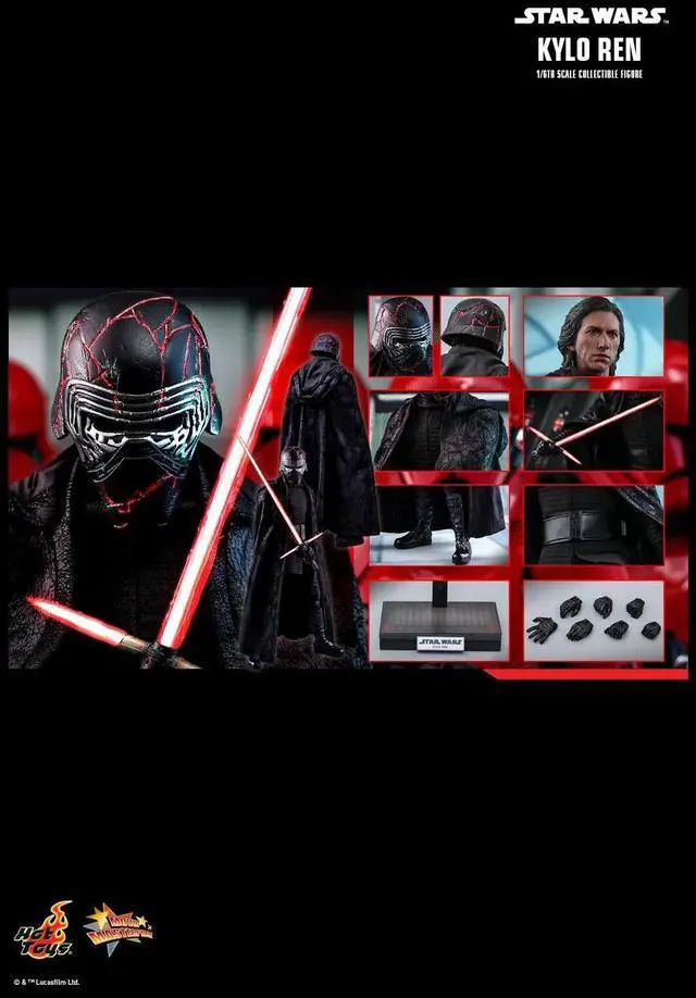 Alt view image 2 of 5 - Figure Hot Toys MMS560 - Star Wars : The Rise Of Skywalker - Kylo Ren