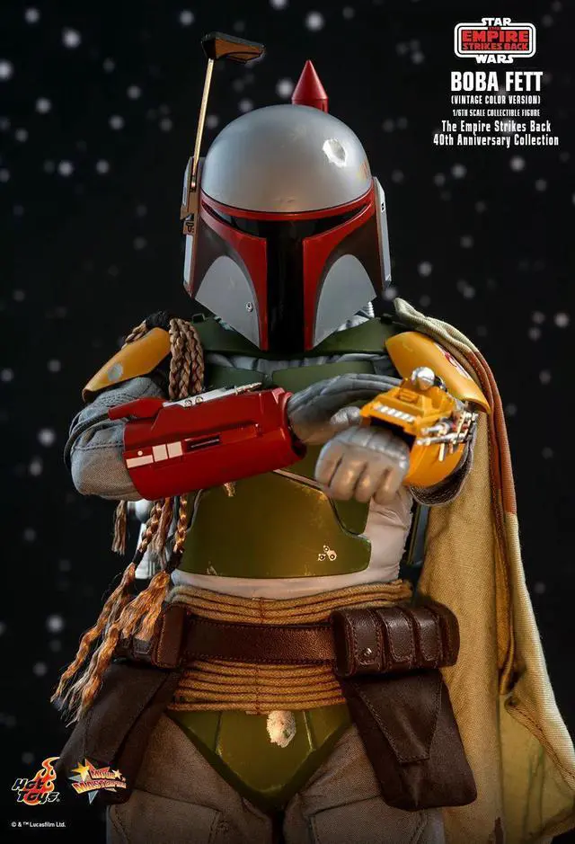 Alt view image 5 of 5 - Figure Hot Toys Mms571 - Star  Wars : The Empire Strikes Back - Boba Fett Vintage Color Version