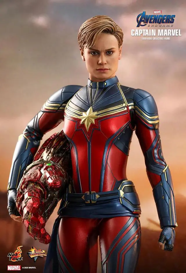 Alt view image 5 of 5 - Figure Hot Toys MMS575 - Marvel Comics - Avengers 4 : Endgame - Captain Marvel