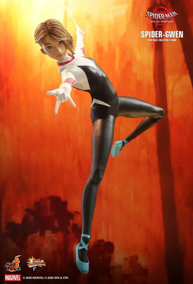 Alt view image 3 of 5 - Figure Hot Toys MMS576 - Marvel Comics - Spider-Man : Into The Spider-Verse - Spider-Gwen