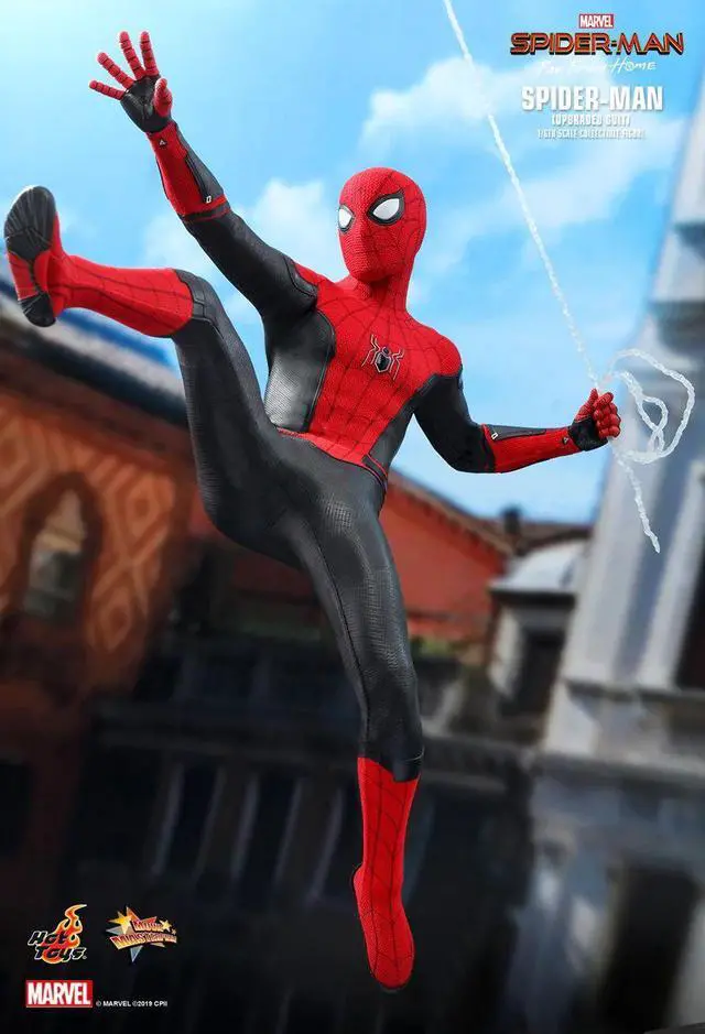 Alt view image 5 of 5 - Figure Hot Toys MMS542 - Marvel Comics - Spider-Man : Far From Home - Spider-Man Upgraded Suit