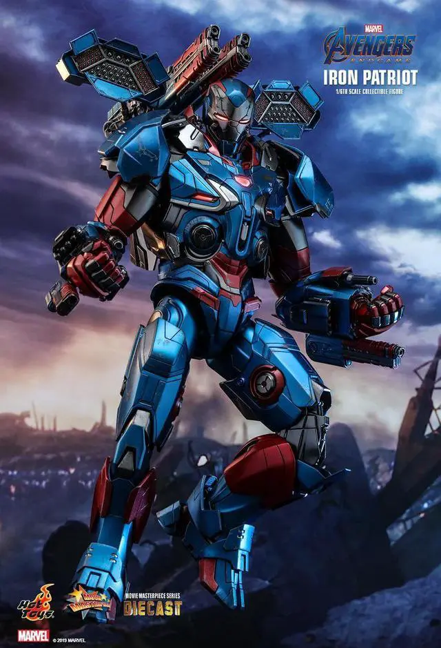 Alt view image 3 of 5 - Figure Hot Toys MMS547D37 -Marvel Comics - Avengers : Endgame - Iron Patriot