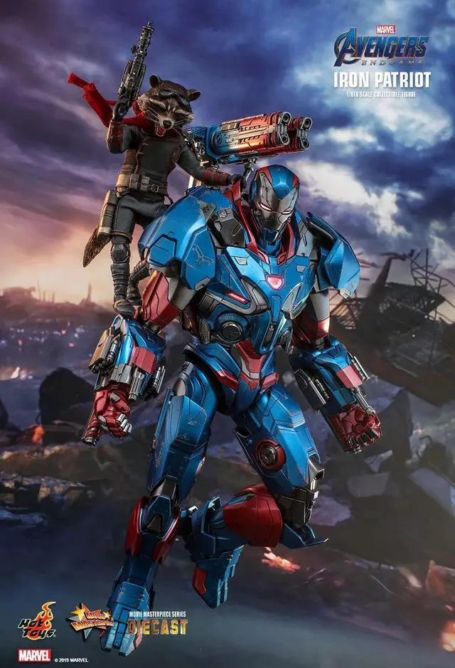 Alt view image 4 of 5 - Figure Hot Toys MMS547D37 -Marvel Comics - Avengers : Endgame - Iron Patriot