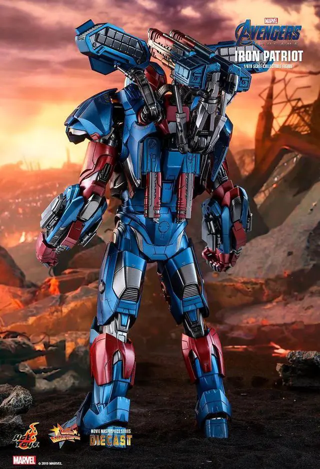 Alt view image 5 of 5 - Figure Hot Toys MMS547D37 -Marvel Comics - Avengers : Endgame - Iron Patriot