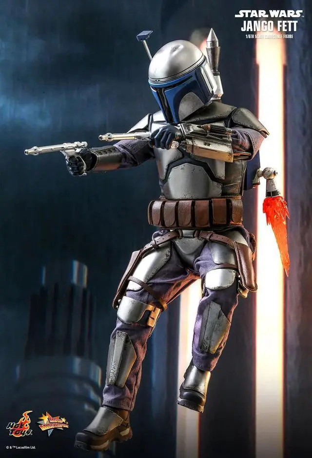 Alt view image 3 of 5 - Figure Hot Toys MMS589 - Star Wars 2 : Attack Of The Clones - Jango Fett