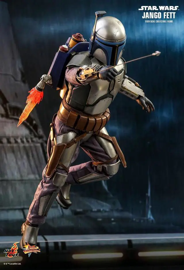 Alt view image 4 of 5 - Figure Hot Toys MMS589 - Star Wars 2 : Attack Of The Clones - Jango Fett