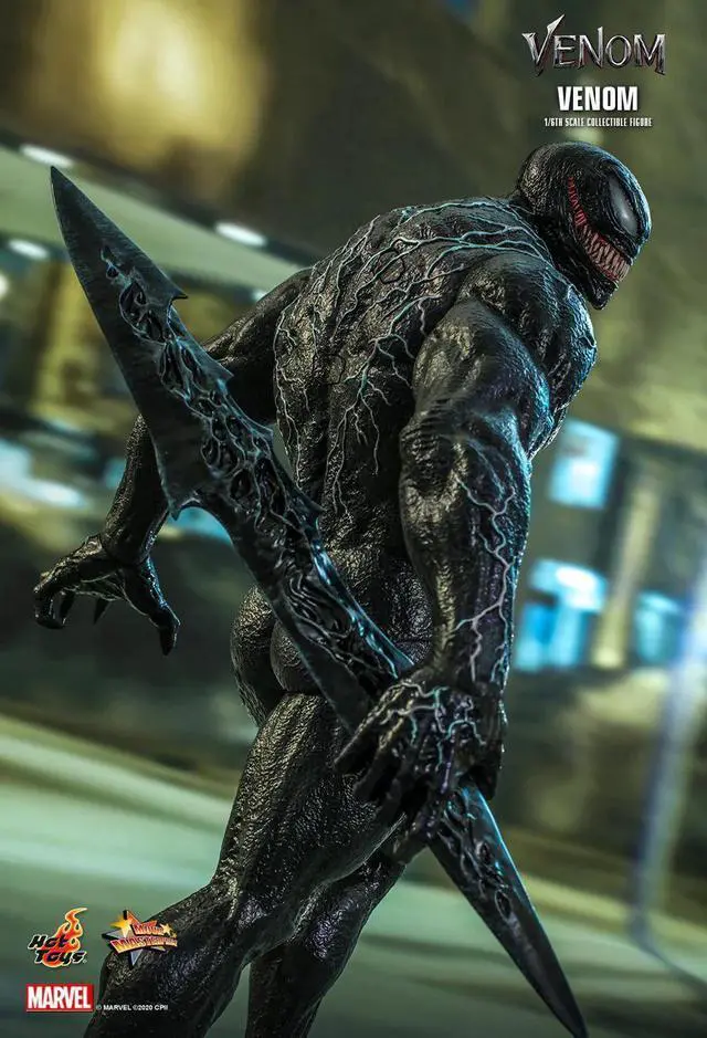 Alt view image 5 of 5 - Figure Hot Toys MMS590 - Marvel Comics - Venom Standard Version
