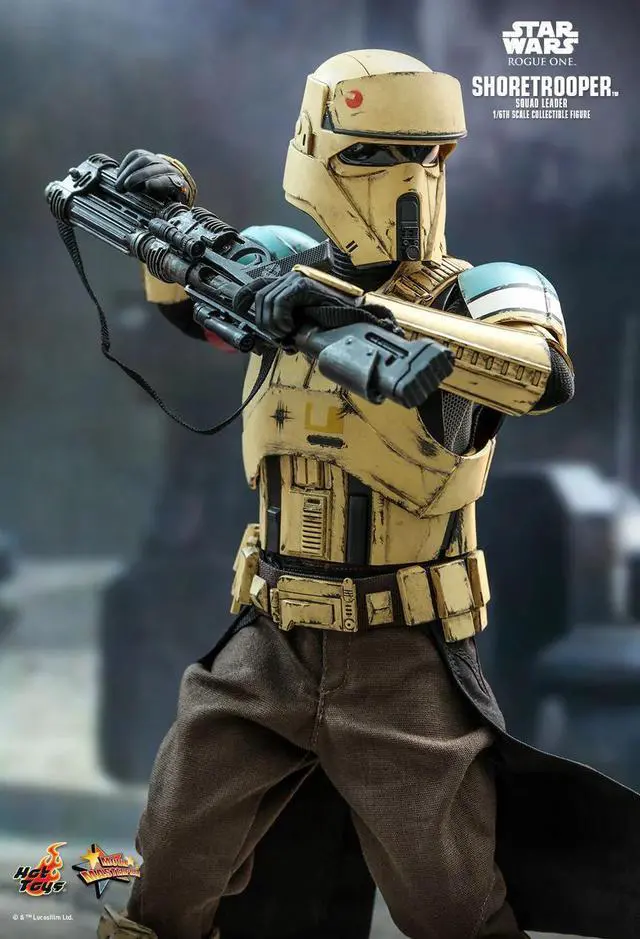 Alt view image 5 of 5 - Figure Hot Toys MMS592 - Star Wars : Rogue One - Shoretrooper Squad Leader