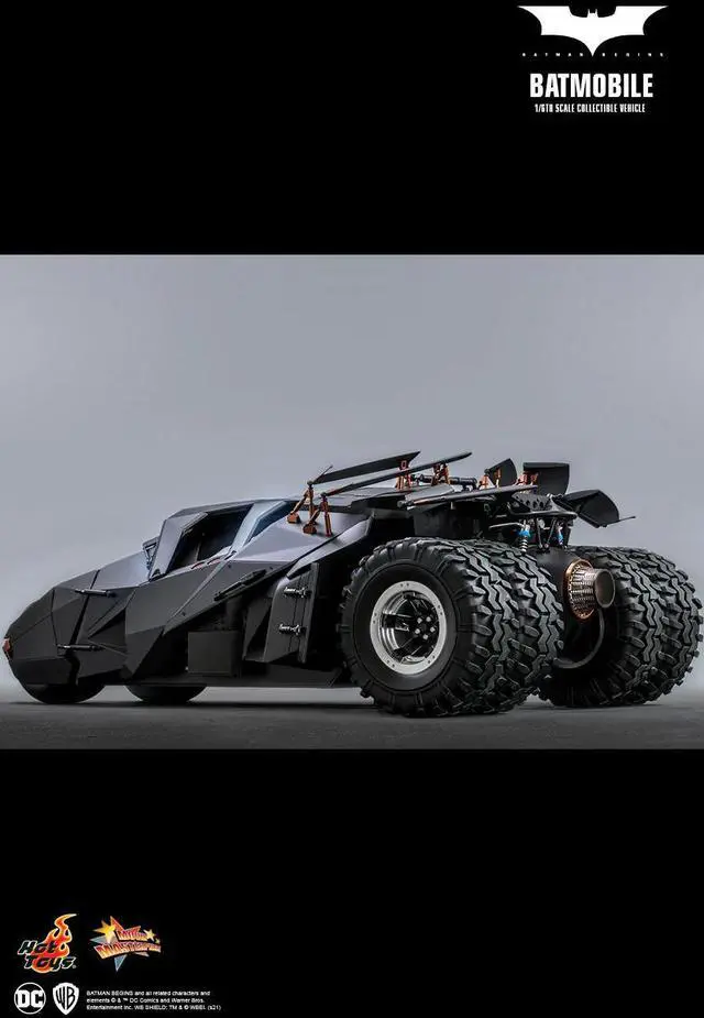Alt view image 5 of 5 - Figure Hot Toys MMS596 - DC Comics - Batman Begins - Batmobile