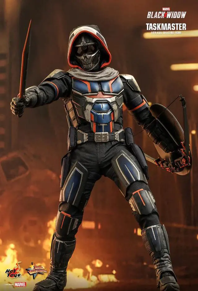 Alt view image 4 of 5 - Figure Hot Toys MMS602 - Marvel Comics - Black Widow - Taskmaster