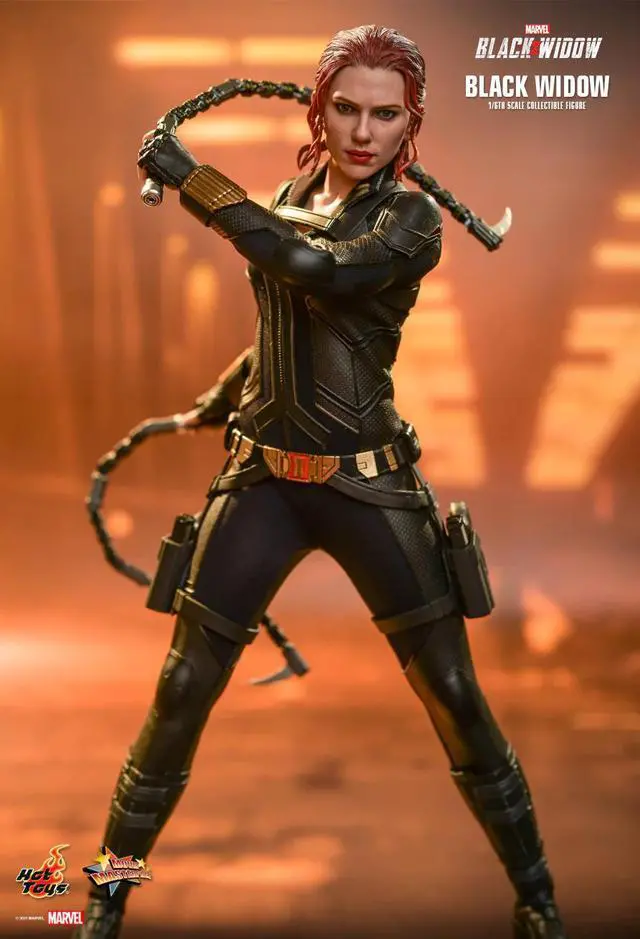 Alt view image 5 of 5 - Figure Hot Toys MMS603 - Marvel Comics - Black Widow - Black Widow Standard Version