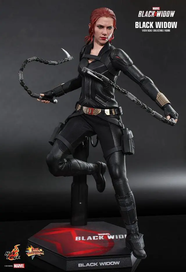 Alt view image 5 of 5 - Figure Hot Toys MMS603D - Marvel Comics - Black Widow - Black Widow Deluxe Version