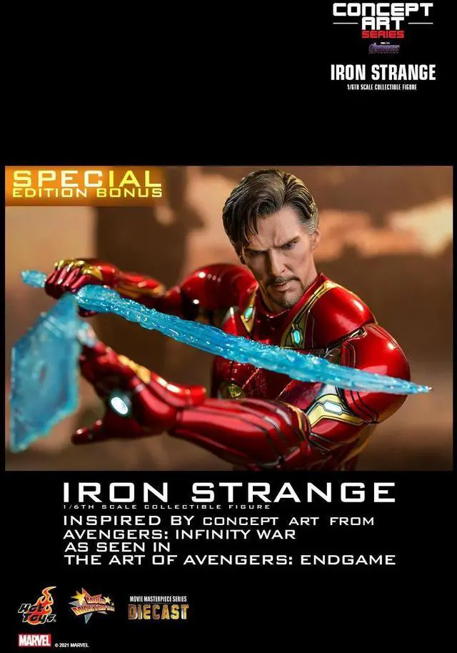 Alt view image 5 of 5 - Figure Hot Toys MMS606D41 - Marvel Comics  - Avengers : EndGame - Iron Strange Deluxe Version