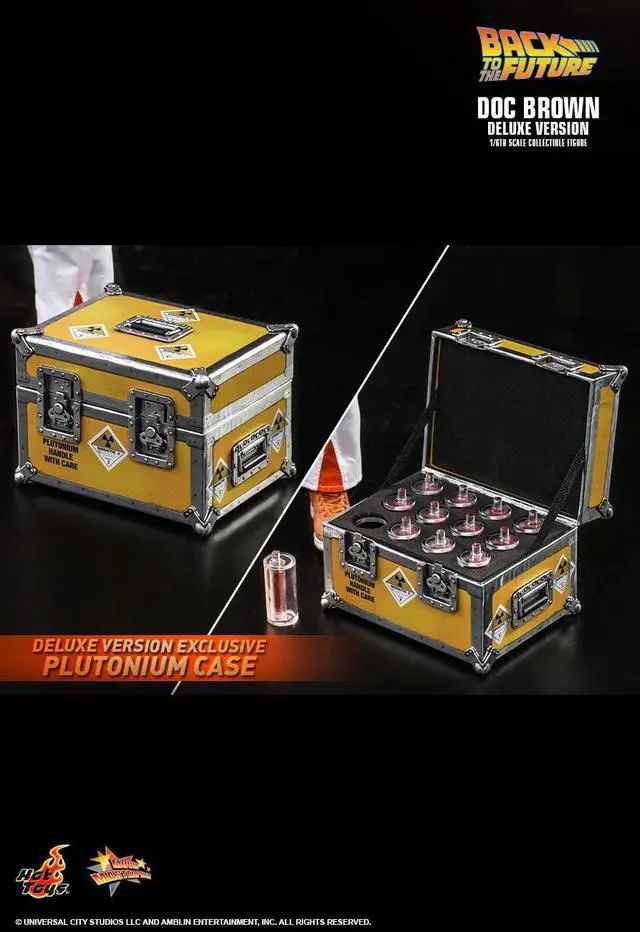 Alt view image 5 of 5 - Figure Hot Toys MMS610 - Back To The Future - Doc Brown Deluxe Version
