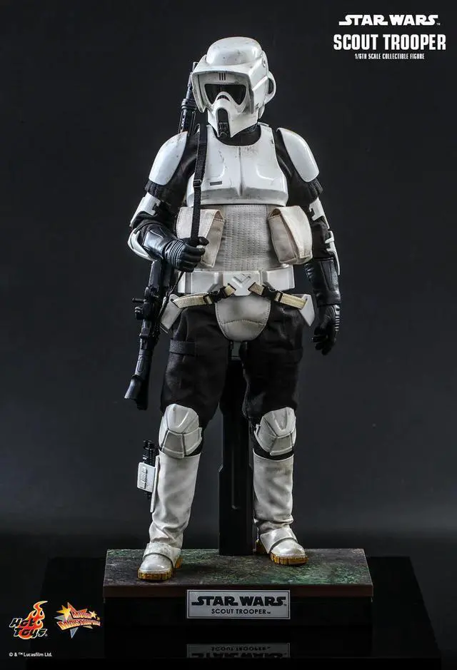 Alt view image 5 of 5 - Figure Hot Toys MMS611 - Star Wars : Return Of The Jedi - Scout Trooper