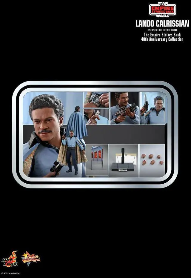 Alt view image 2 of 5 - Figure Hot Toys MMS588 - Star Wars 5 : The Empire Strikes Back - Lando Calrissian