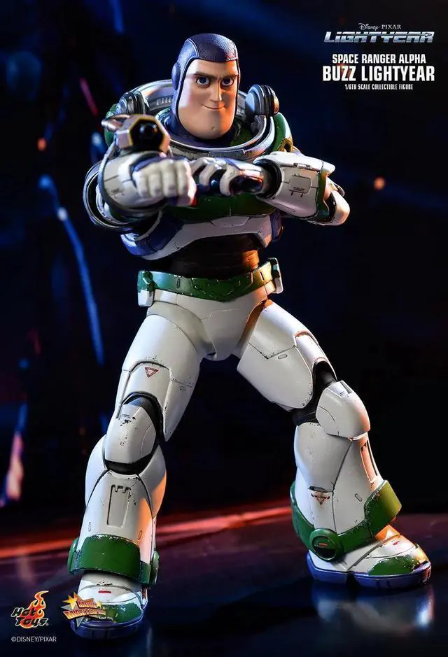 Alt view image 5 of 5 - Figure Hot Toys MMS634 - Disney Pixar - Lightyear - Space Ranger Alpha Buzz Lightyear Standard Version