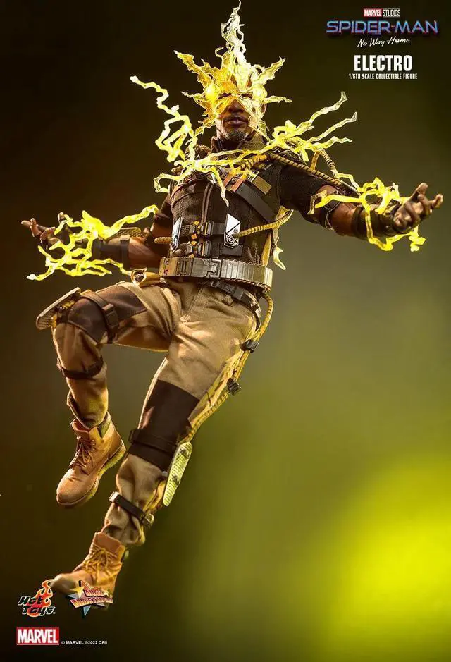 Alt view image 5 of 5 - Figure Hot Toys MMS644 - Marvel Comics - Spider Man : No Way Home - Electro