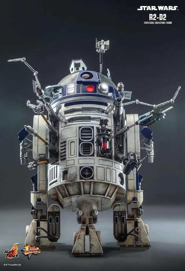 Alt view image 5 of 5 - Figure Hot Toys MMS651 - Star Wars Episode II : Attack Of The Clones - R2D2