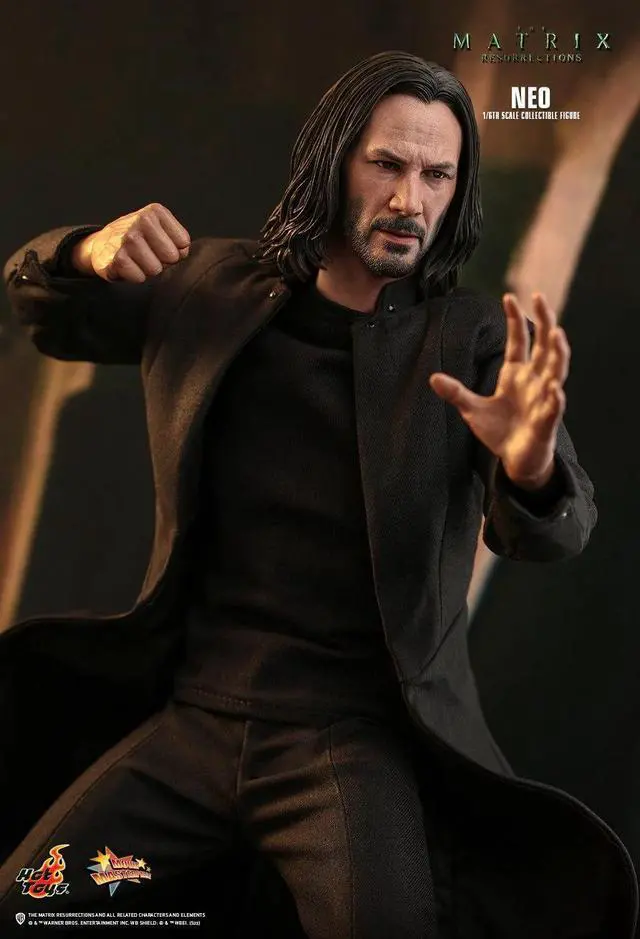 Alt view image 4 of 5 - Figure Hot Toys MMS657 - The Matrix Resurrections - Neo