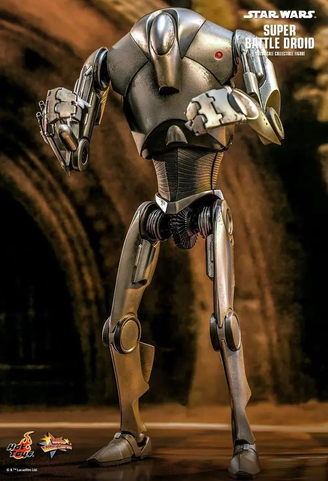 Alt view image 5 of 5 - Figure Hot Toys MMS682 - Star Wars II : Attack Of The Clones - Super Battle Droid