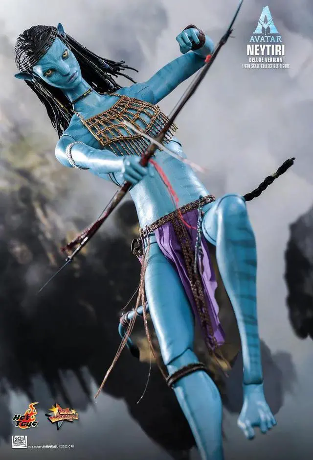 Alt view image 5 of 5 - Figure Hot Toys MMS686 - Avatar 2 : The Way Of Water - Neytiri Deluxe Version
