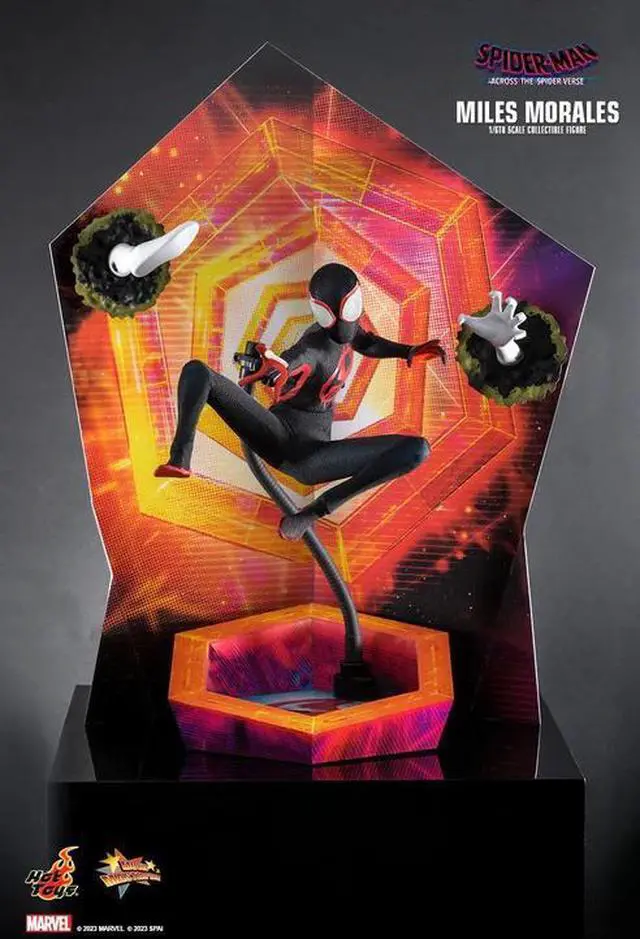 Alt view image 5 of 5 - Figure Hot Toys MMS710 - Marvel Comics - Spider Man : Across The Spider Verse - Miles Morales