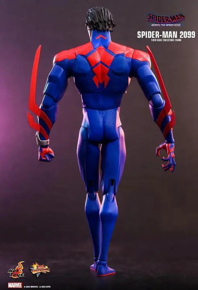 Alt view image 5 of 5 - Figure Hot Toys MMS711 - Marvel Comics - Spider Man : Across The Spider Verse - Spider Man 2099