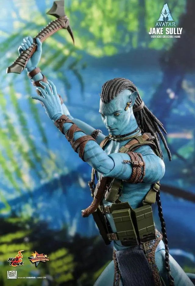 Alt view image 5 of 5 - Figure Hot Toys MMS683 - Avatar 2 : The Way Of Water - Jake Sully Standard Version