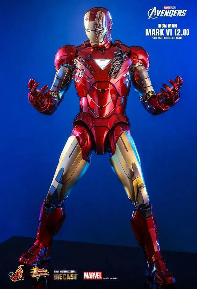 Alt view image 5 of 5 - Figure Hot Toys MMS687D52 - Marvel Comics - The Avengers - Iron Man Mark VI