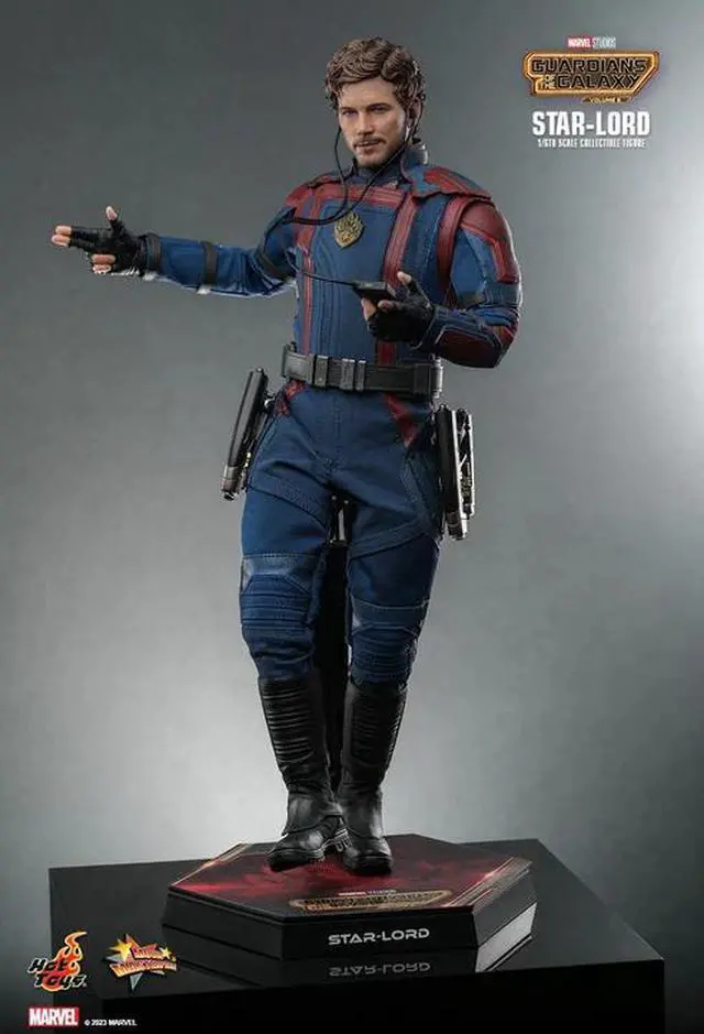 Alt view image 5 of 5 - Figure Hot Toys MMS709 - Marvel Comics - Guardians Of The Galaxy Vol.3 - Star Lord