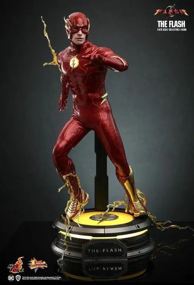 Alt view image 5 of 5 - Figure Hot Toys MMS713B - DC Comics - The Flash - Flash Deluxe Version