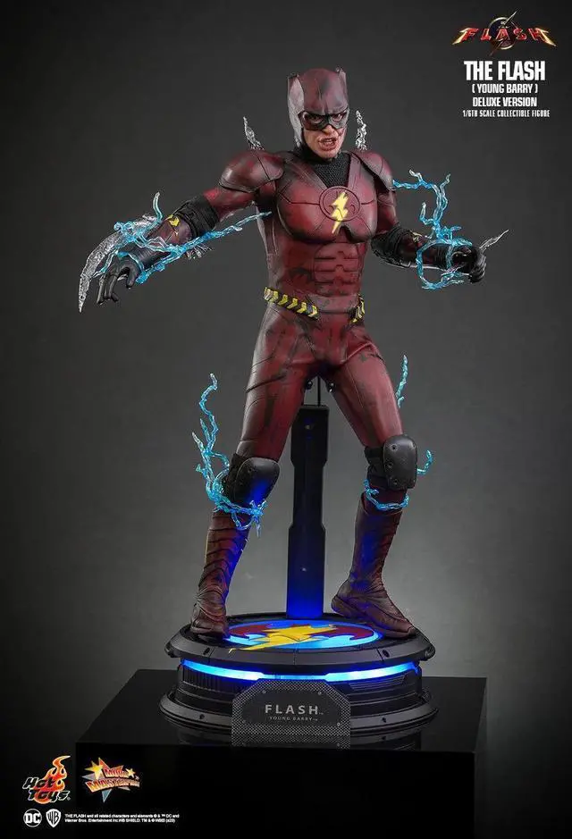 Alt view image 5 of 5 - figure Hot Toys MMS724 - DC Comics - The Flash - The Flash Young Barry Deluxe Version