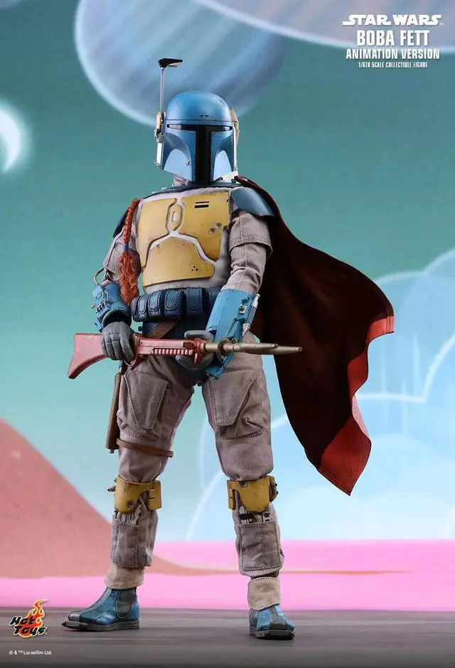 Alt view image 5 of 5 - Figure Hot Toys TMS006 - Star Wars - Boba Fett Animation Version