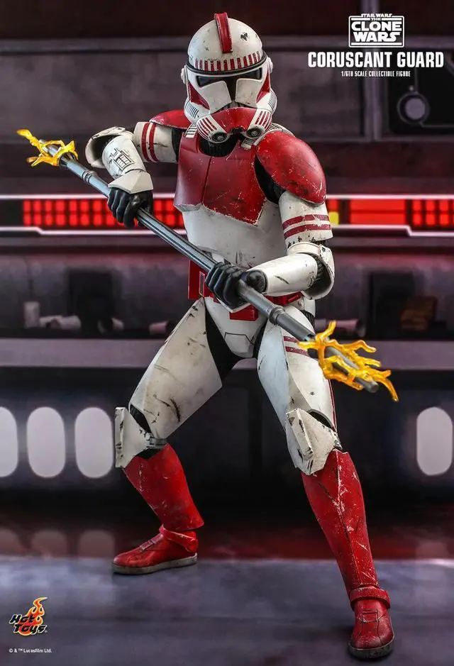 Alt view image 5 of 5 - Figure Hot Toys TMS025 - Star Wars : The Clone Wars - Coruscant Guard
