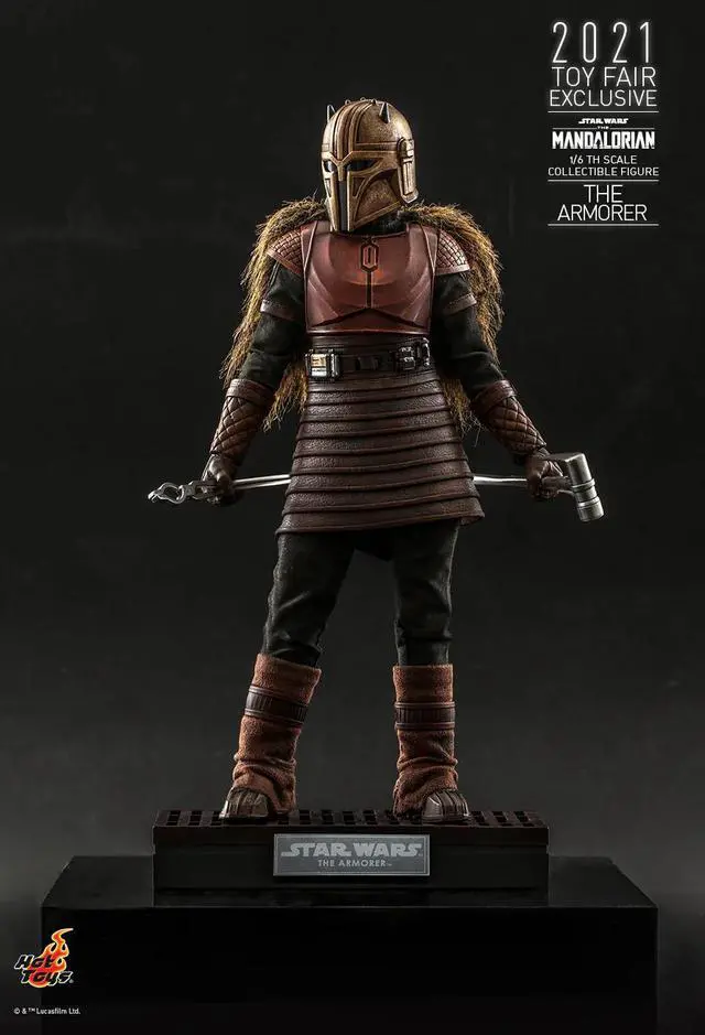 Alt view image 5 of 5 - Figure Hot Toys TMS044 - Star Wars : The Mandalorian - The Armorer