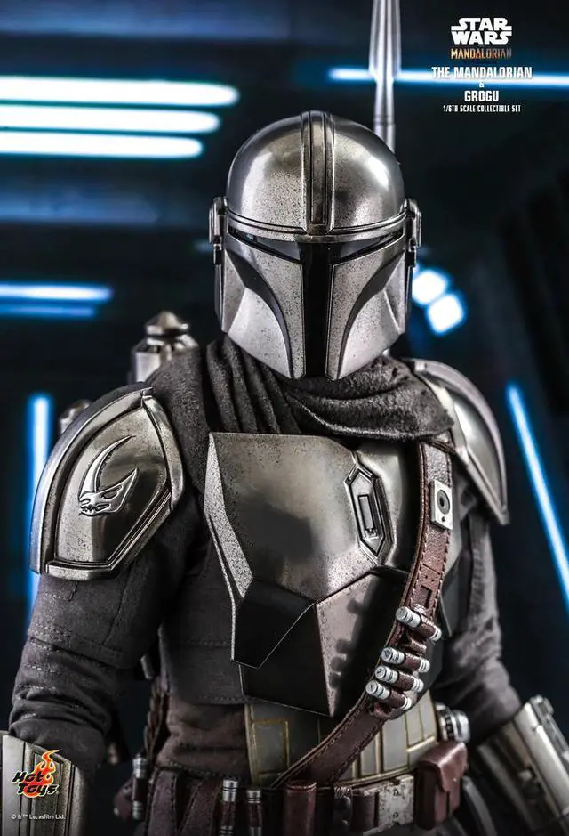 Alt view image 5 of 5 - Figure Hot Toys TMS051 - Star Wars : The Mandalorian - The Mandalorian & Grogu Standard Version