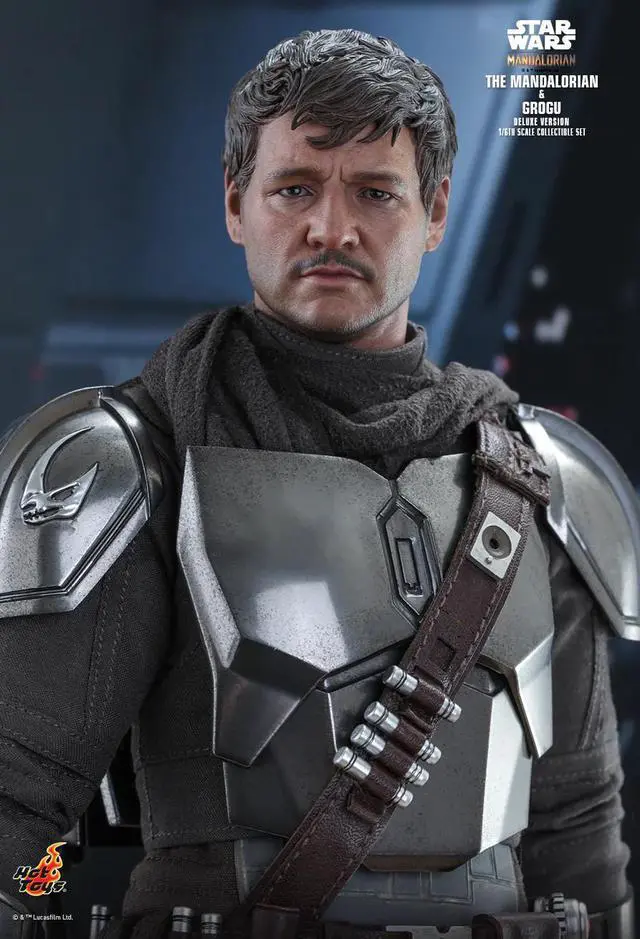 Alt view image 5 of 5 - Figure Hot Toys TMS052 - Star Wars : The Mandalorian - The Mandalorian & Grogu Deluxe Version