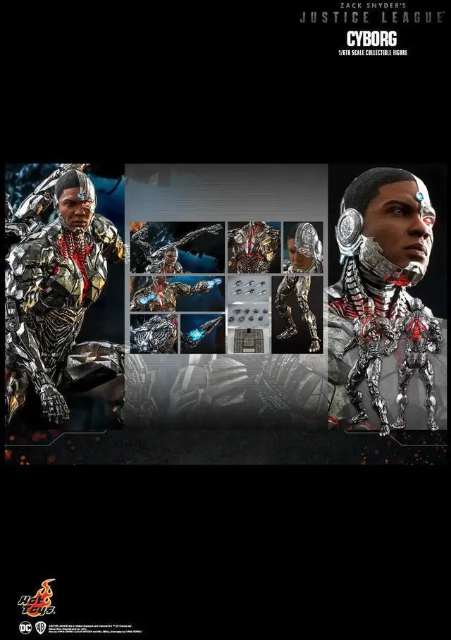 Alt view image 2 of 5 - Figure Hot Toys TMS057 - DC Comics - Justice League - Cyborg Standard Version
