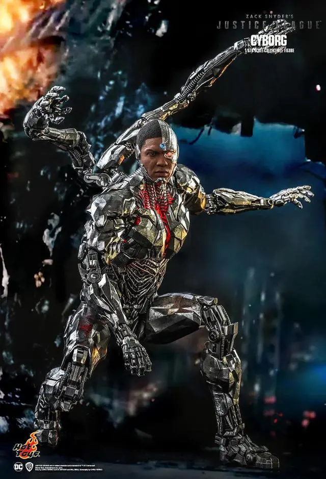 Alt view image 3 of 5 - Figure Hot Toys TMS057 - DC Comics - Justice League - Cyborg Standard Version