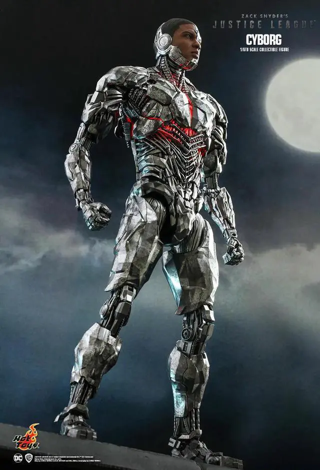 Alt view image 5 of 5 - Figure Hot Toys TMS057 - DC Comics - Justice League - Cyborg Standard Version