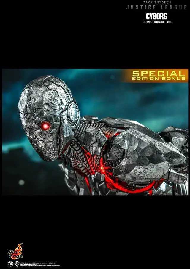 Alt view image 5 of 5 - Figure Hot Toys TMS057 - DC Comics - Justice League - Cyborg Deluxe Version