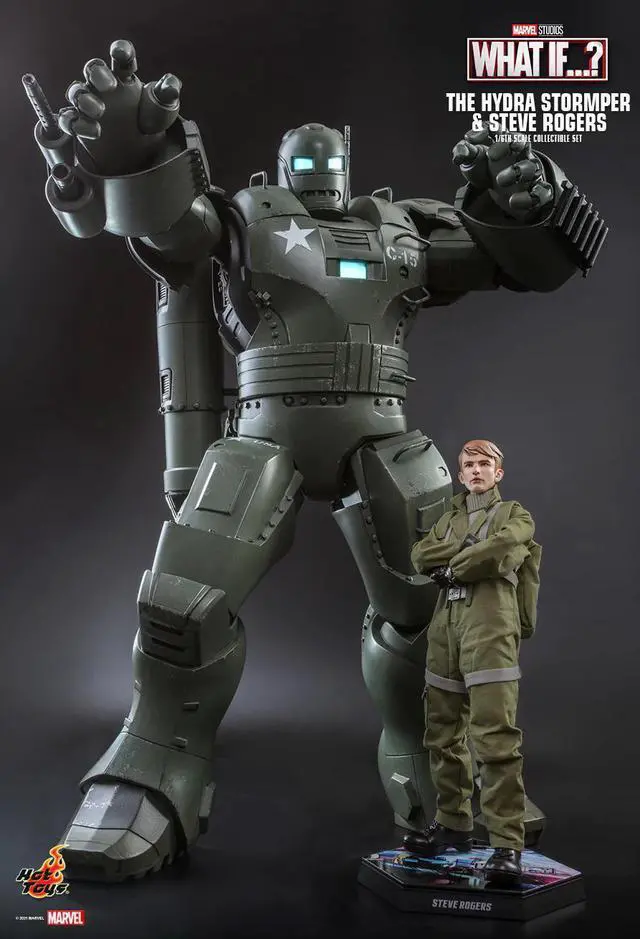 Alt view image 5 of 5 - Figure Hot Toys TMS060 - Marvel Comics - What If? - The Hydra Stomper & Steve Rogers