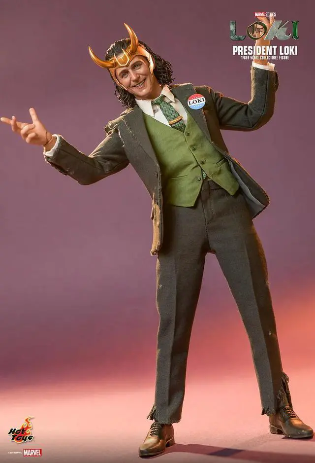 Alt view image 5 of 5 - Figure Hot Toys TMS066 - Marvel Comics - Loki - President  Loki Standard Version
