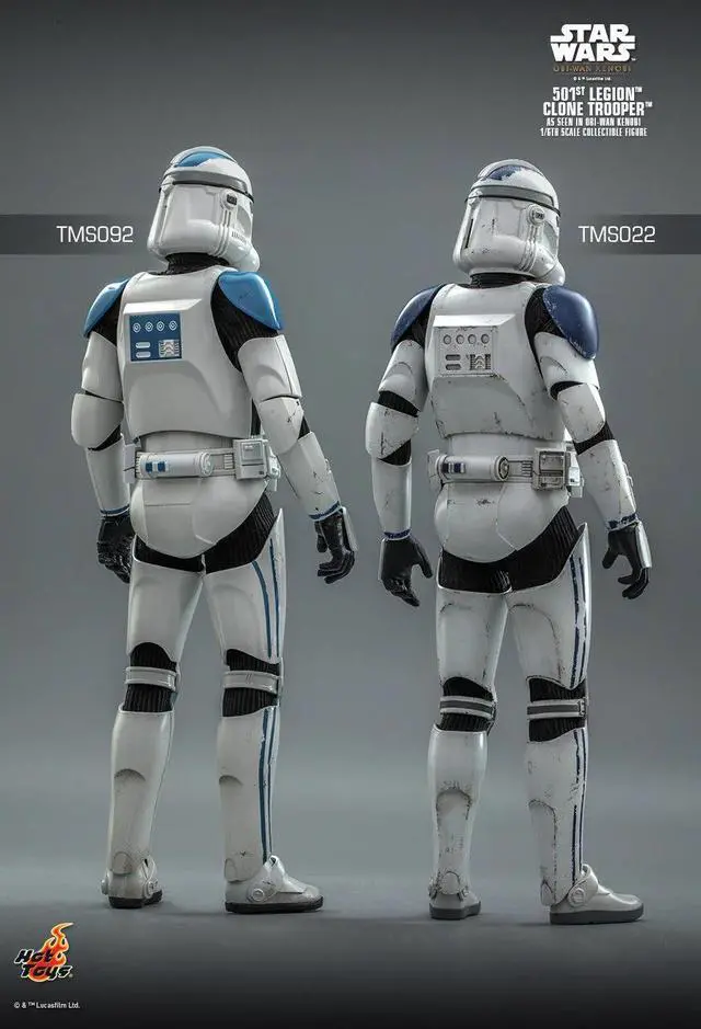Alt view image 5 of 5 - Figure Hot Toys TMS092 - Star Wars : Obi Wan Kenobi - 501ST Legion Clone Trooper