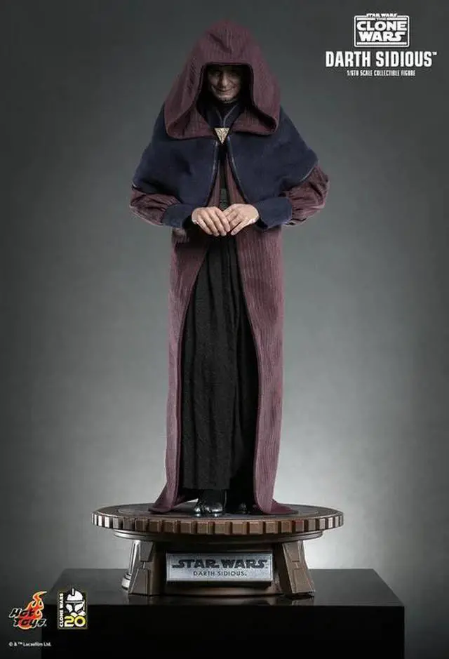 Alt view image 5 of 5 - Figure Hot Toys TMS102 - Star Wars : The Clone Wars - Darth Sidious