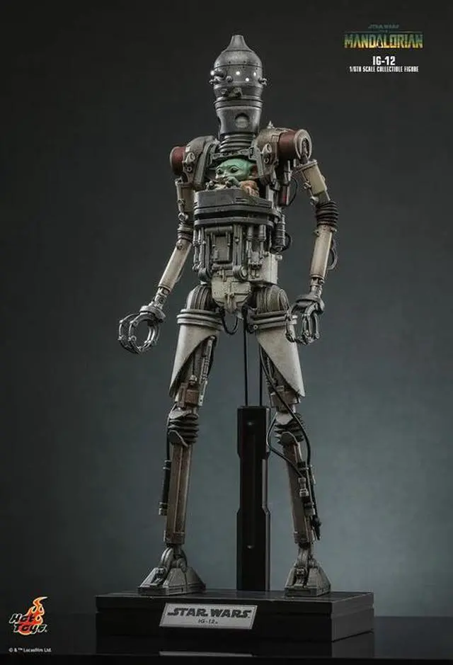 Alt view image 5 of 5 - Figure Hot Toys TMS104 - Star Wars : The Mandalorian - IG-12