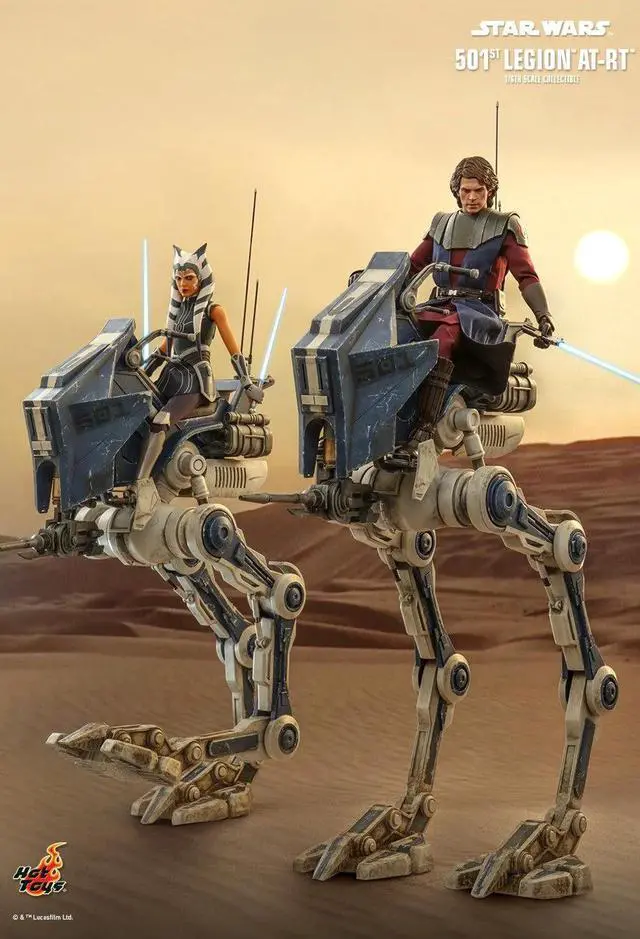Alt view image 5 of 5 - Figure Hot Toys TMS090 - Star Wars : The Clone Wars - 501ST Legion AT-RT