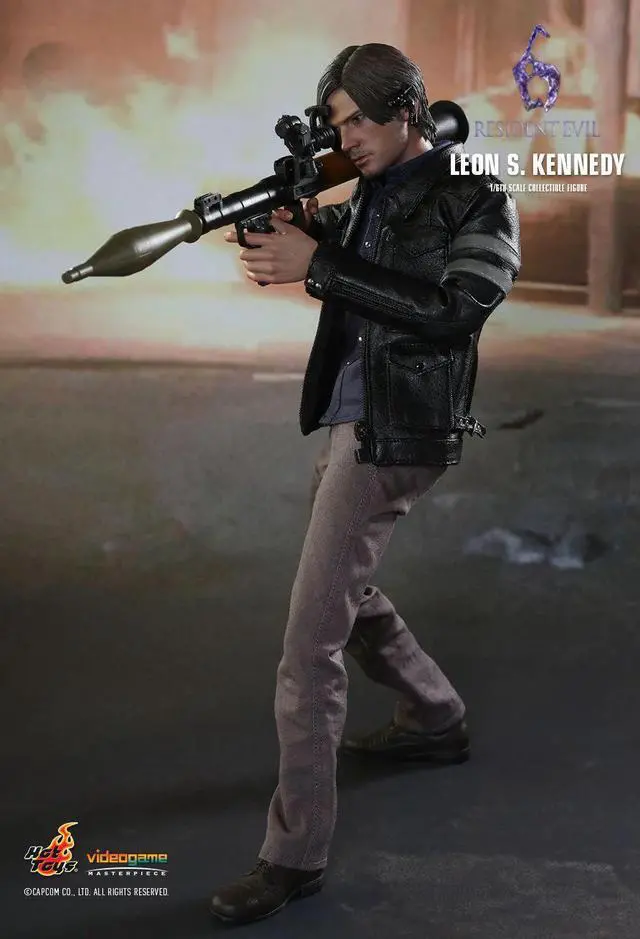 Alt view image 5 of 5 - Figure Hot Toys VGM22 - Resident Evil 6 - Leon S. Kennedy